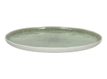 Assiette plate Spiro - céladon I Pomax
