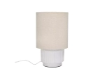 Lampe de table Cordoba H31 cm - blanc I Pomax
